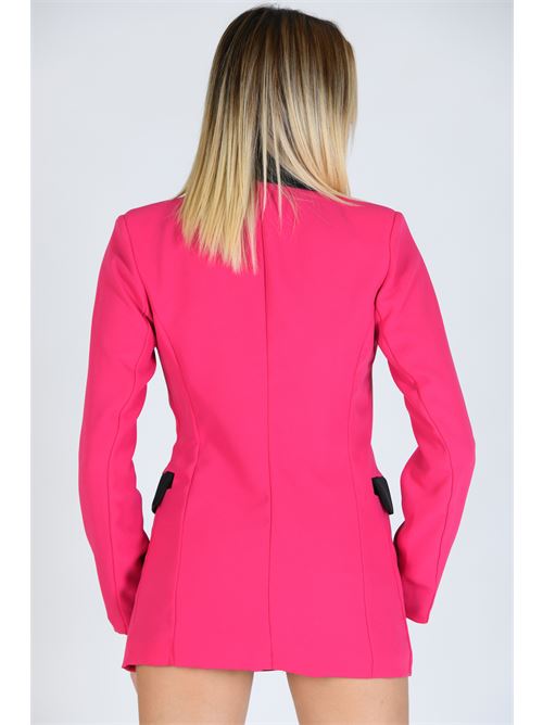 giacca/blazer doppiopetto fuxia LE VOLIERE | WW23C470PFUXIA